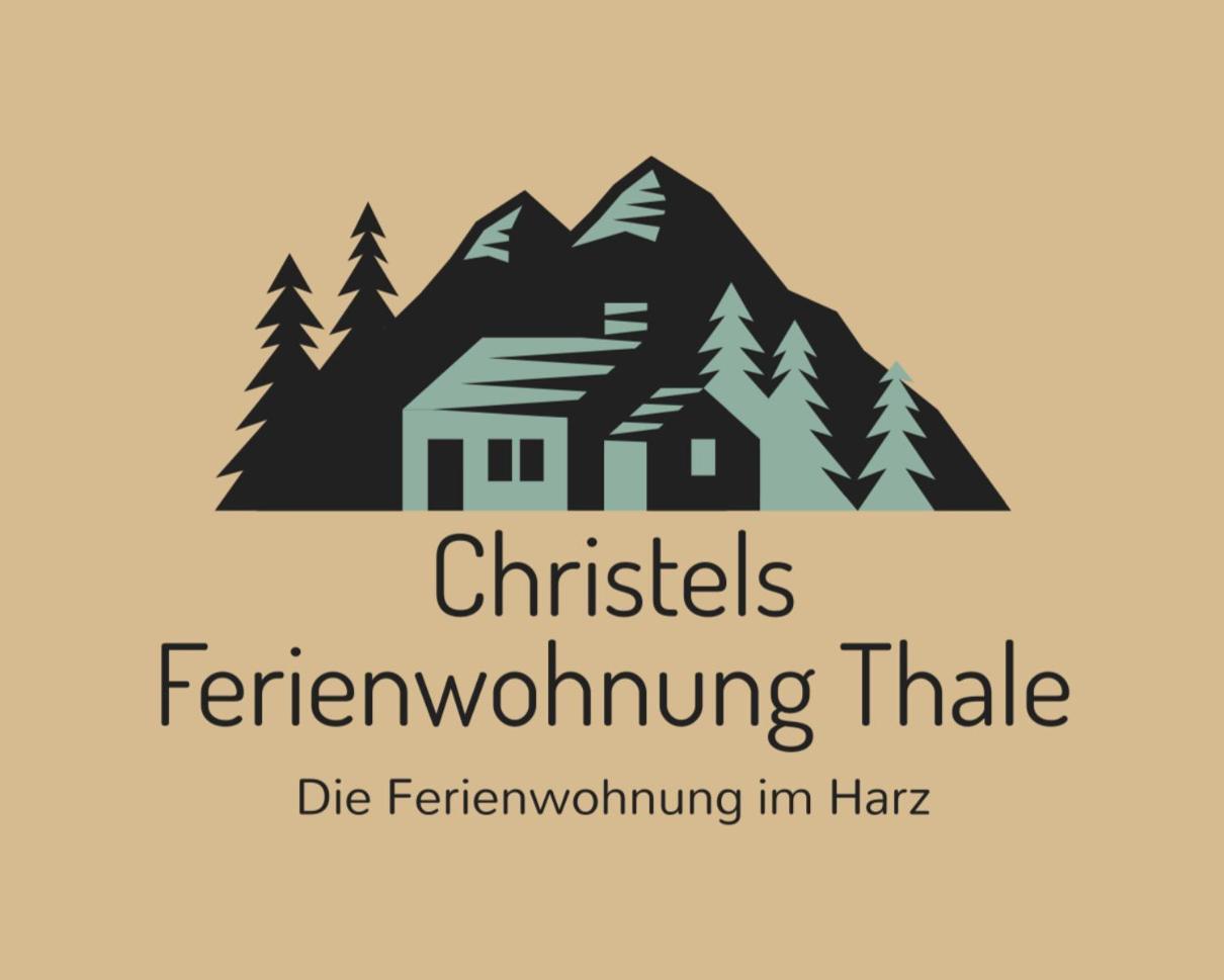 Christels Ferienwohnung 2 In Thale Mit Ueberdachter Terrasse, Kueche Mit Tv & Geschirrspueler Exterior foto